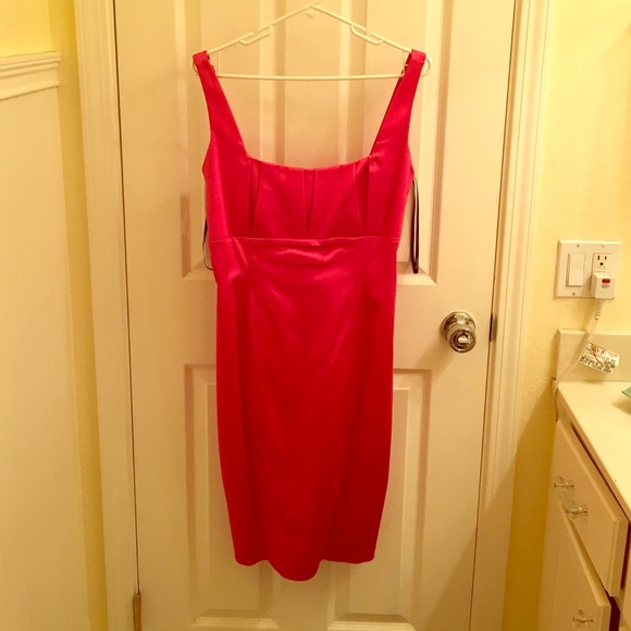 Pink Calvin Klein pencil dress