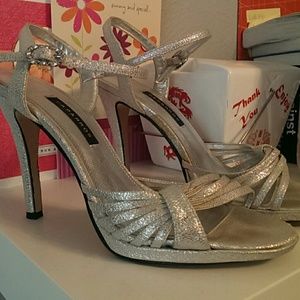 Silver heels