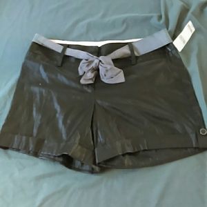 NWT Daytrip black metallic shorts size 9