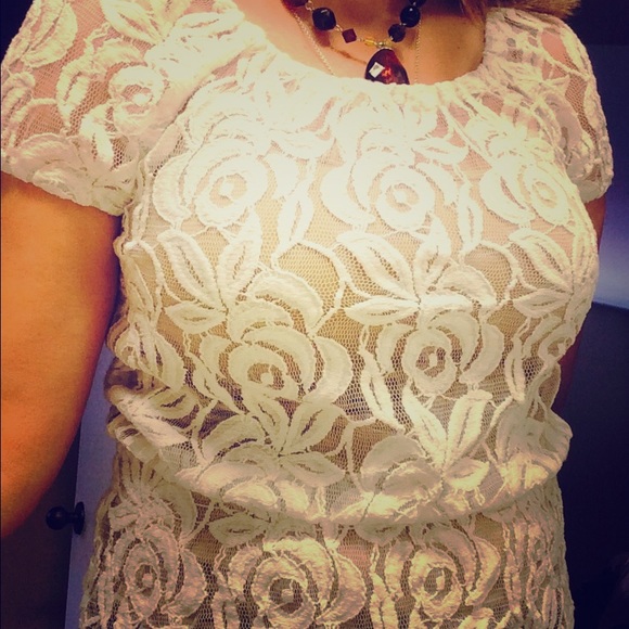 Rose Floral lace top