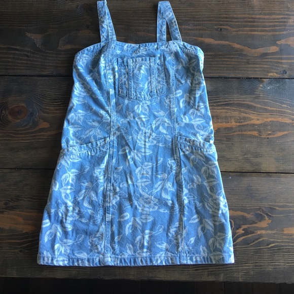 Top shop denim dress