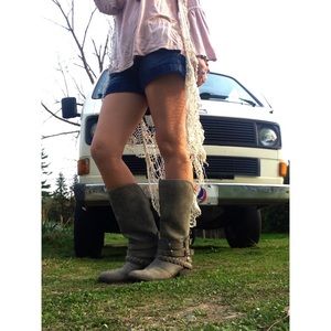 Gray Gypsy Boots