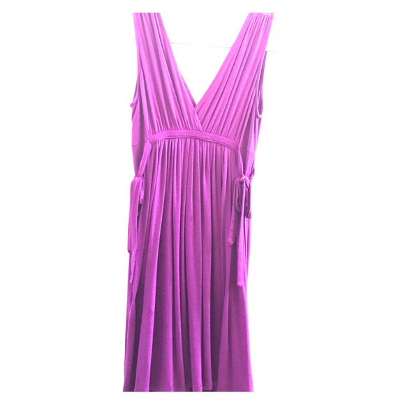 Zara Grecian inspired purple dress