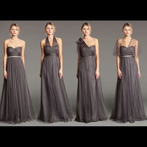 NAVY Jenny Yoo Annabelle Dress