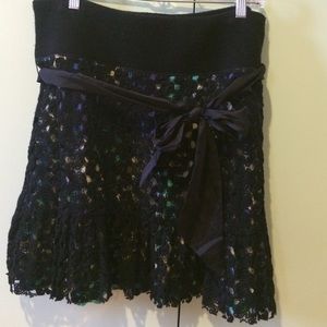 Free people knit skirt