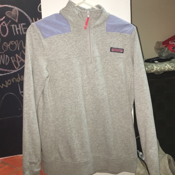 vineyard vines shep quarter zip