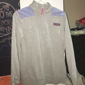 vineyard vines shep quarter zip