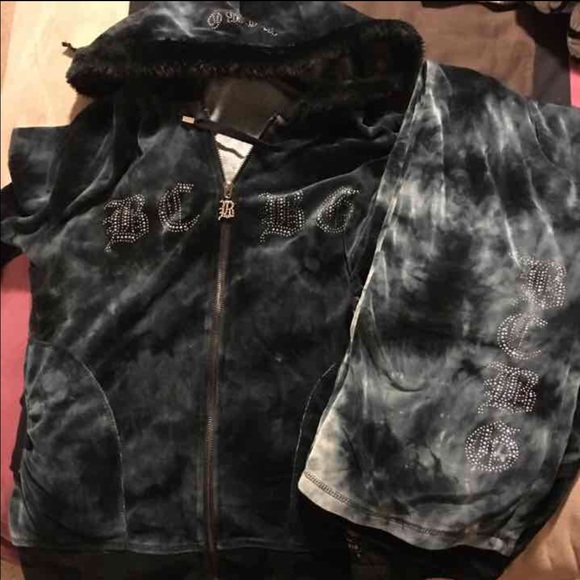 Bcbg sweat suit velour