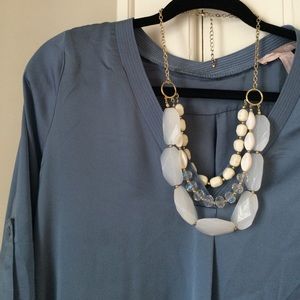 NWOT Forever 21 Blue Oversized Tunic