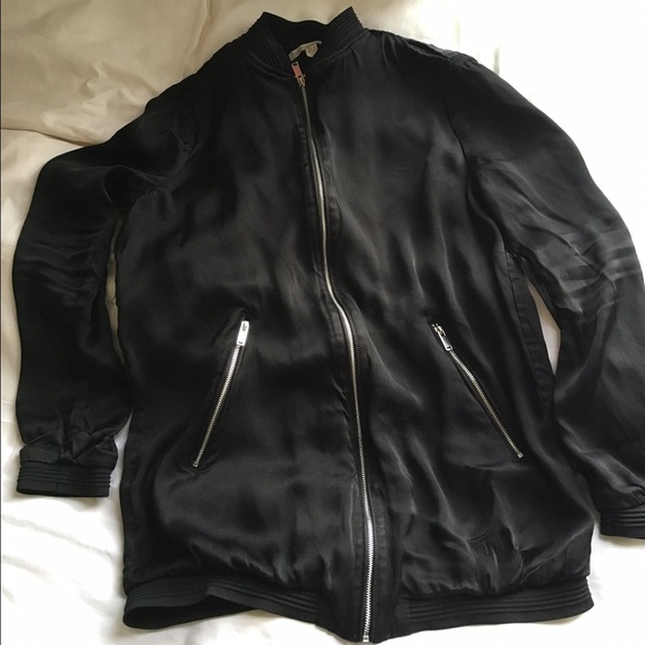 Zara Glossy Bomber