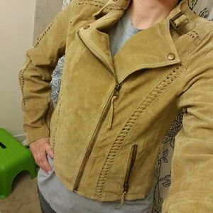 Jackets & Coats - Ookie & Lala leather moto jacket Jackets & Coats - Ookie & Lala leather moto jacket