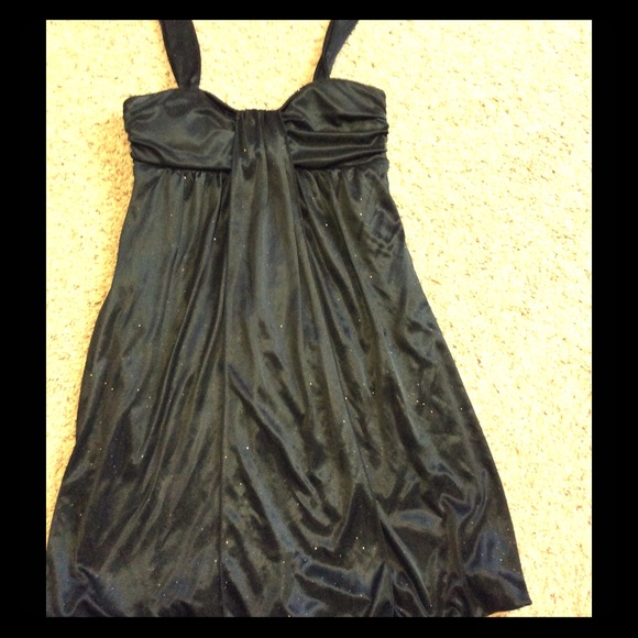 Black formal dress