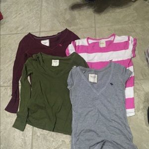 4 shirts