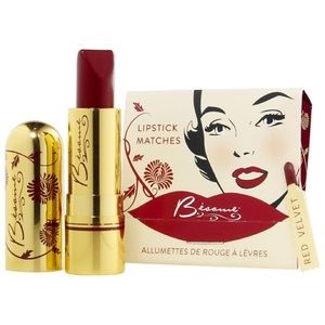 Bèsame Cosmetics "Red Velvet" Lipstick & Matchbook