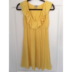 Juniors Yellow Sundress Size M