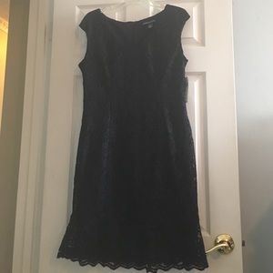 Brand New Navy Lace Dress