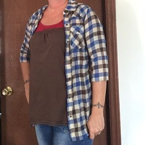 🎉Plaid Top by MUDD