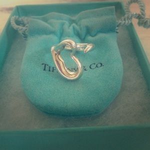 Tiffany & Co open heart ring