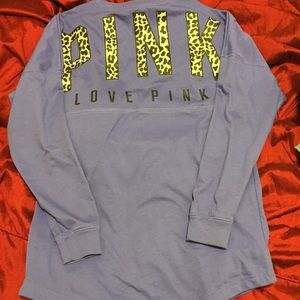 HTF Purple Cheetah Crew