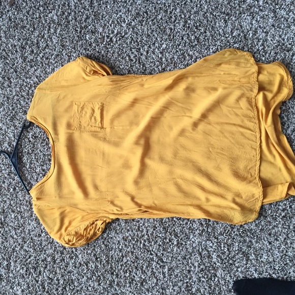Mustard shirt
