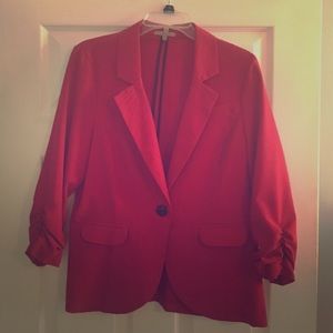 Light Weight Red Blazer