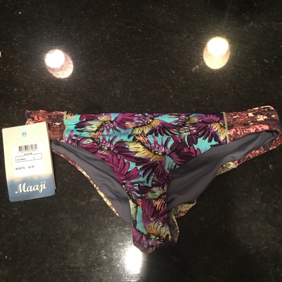 Maaji scrunch swim bottoms