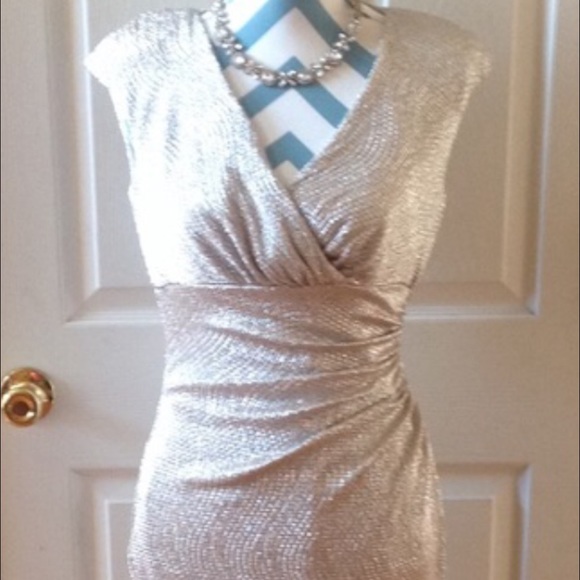 Golden  Cocktail Dress