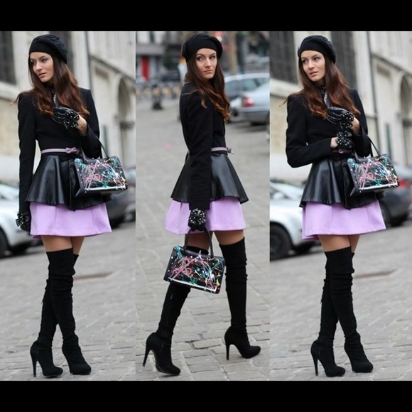 Over the knee thigh boots