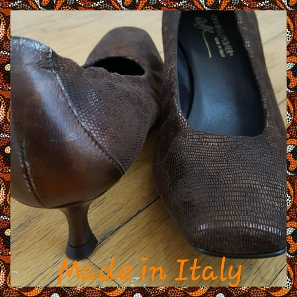 Donald J. Pliner leather heels