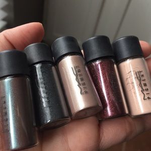 🎉🎉REDUCED🎉🎉 5 discontinued Mac Pigments💋