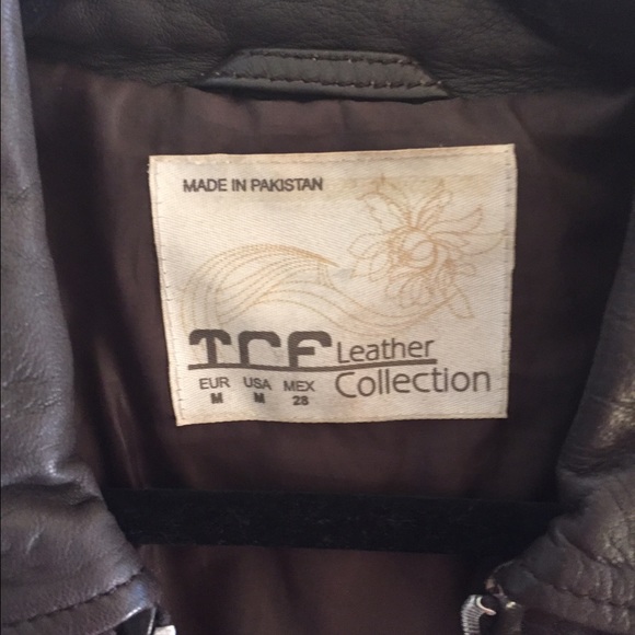 Zara TRF Leather Jacket - Picture 2 of 3