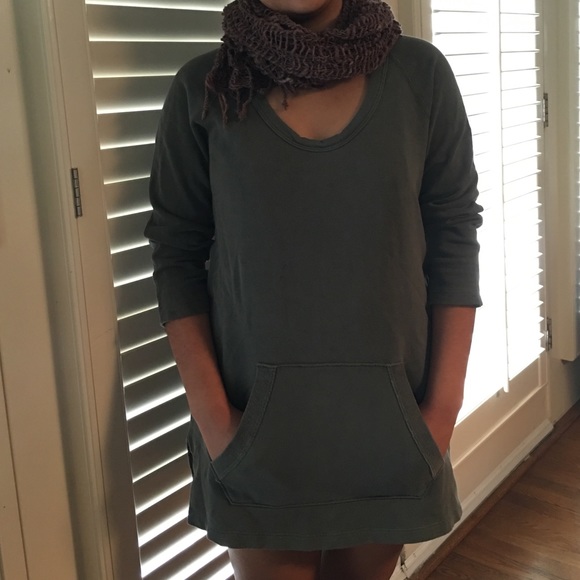 Three quarter sleeve James Perse cotton tunic