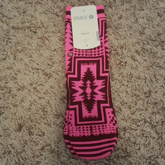 Pink Stance Anklet Socks