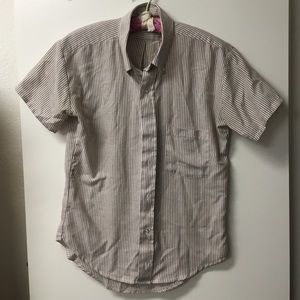 Striped button down shirt