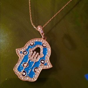 Hamsa necklace