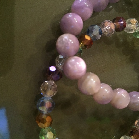 2 beaded bracelets - Picture 2 of 2