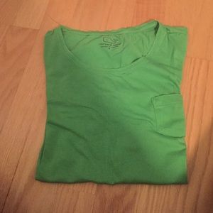 Green t-shirt