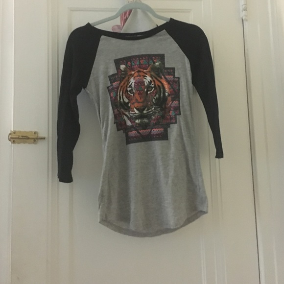 Cute baseball style tee