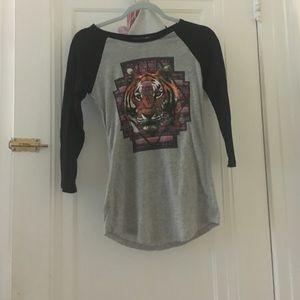 Cute baseball style tee