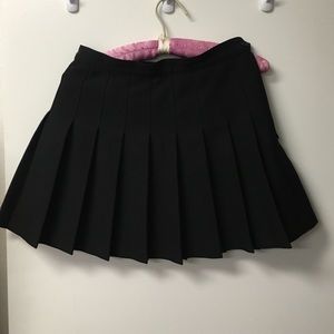 AA tennis skirt in black