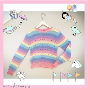Pastel vintage Kawaii sweater