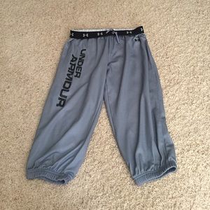 Under Armour cropped workout pants