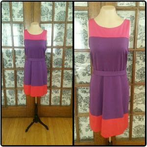 Colorblock dress - size 12
