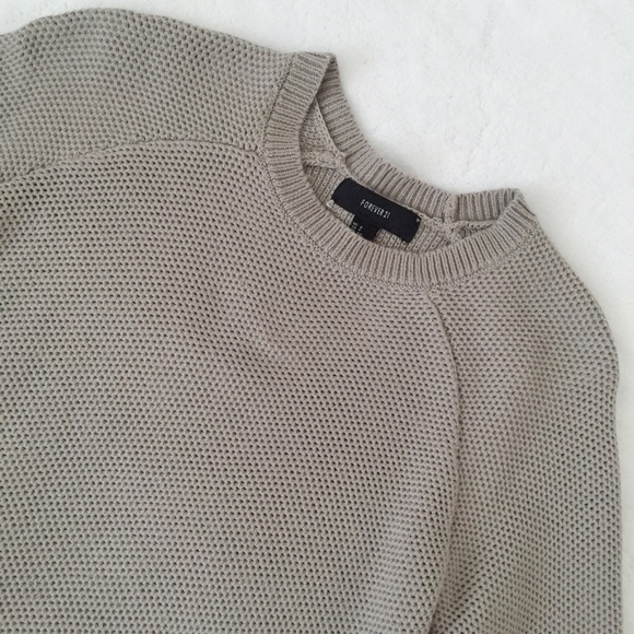 Waffle Knit Sweater