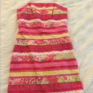 Lilly Pulitzer pink dress size 8