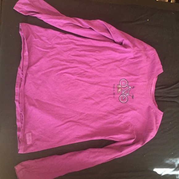 Life is good tshirt long sleeve