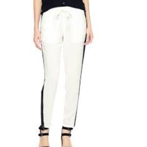 NWT Splendid Mesh Detail White Pant