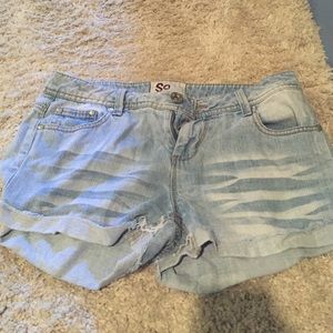 jean shorts