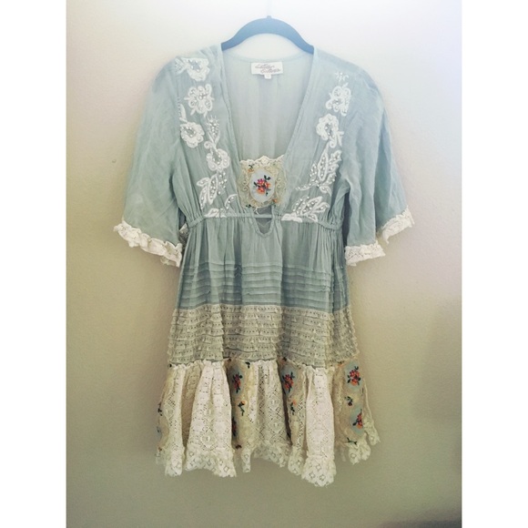 Italian Embroidered Summer Dress