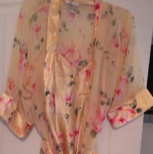 Gown & matching robe